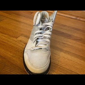 A pair of Jordan sneakers